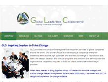 Tablet Screenshot of globalleadershipcollaborative.com